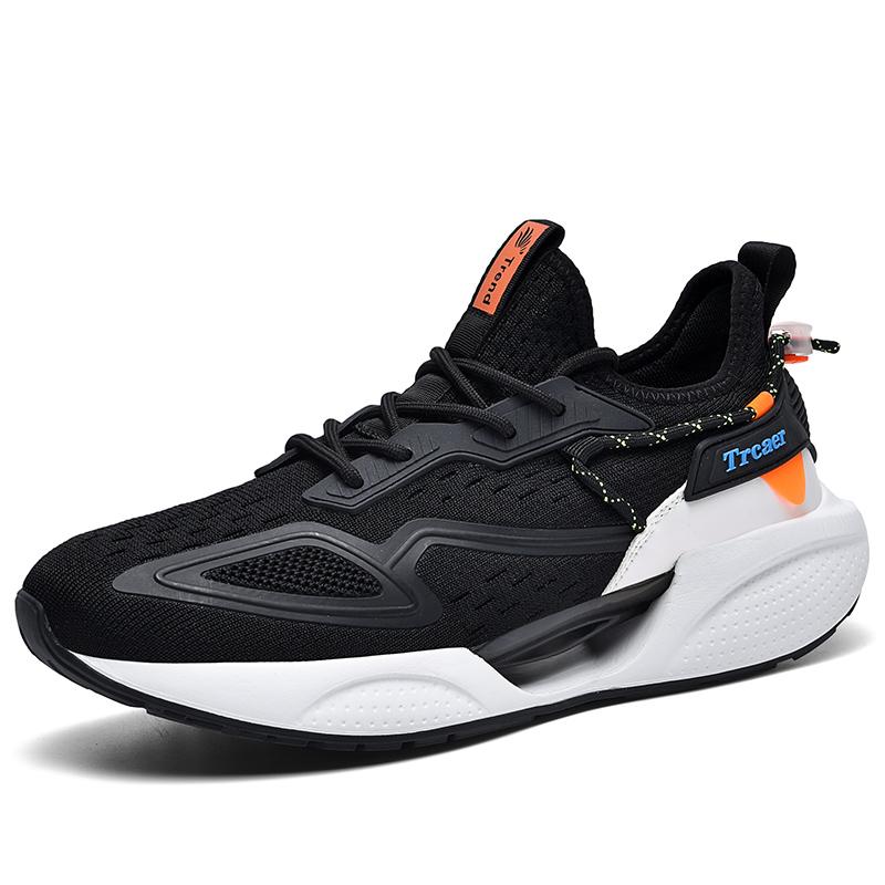 

Модная обувь Мужские кроссовки Мужская повседневная мужская обувь Теннисная обувь класса люкс Кроссовки для бега Дышащая обувь Модные мокасины Кроссовки для мужчин 36 чёрный