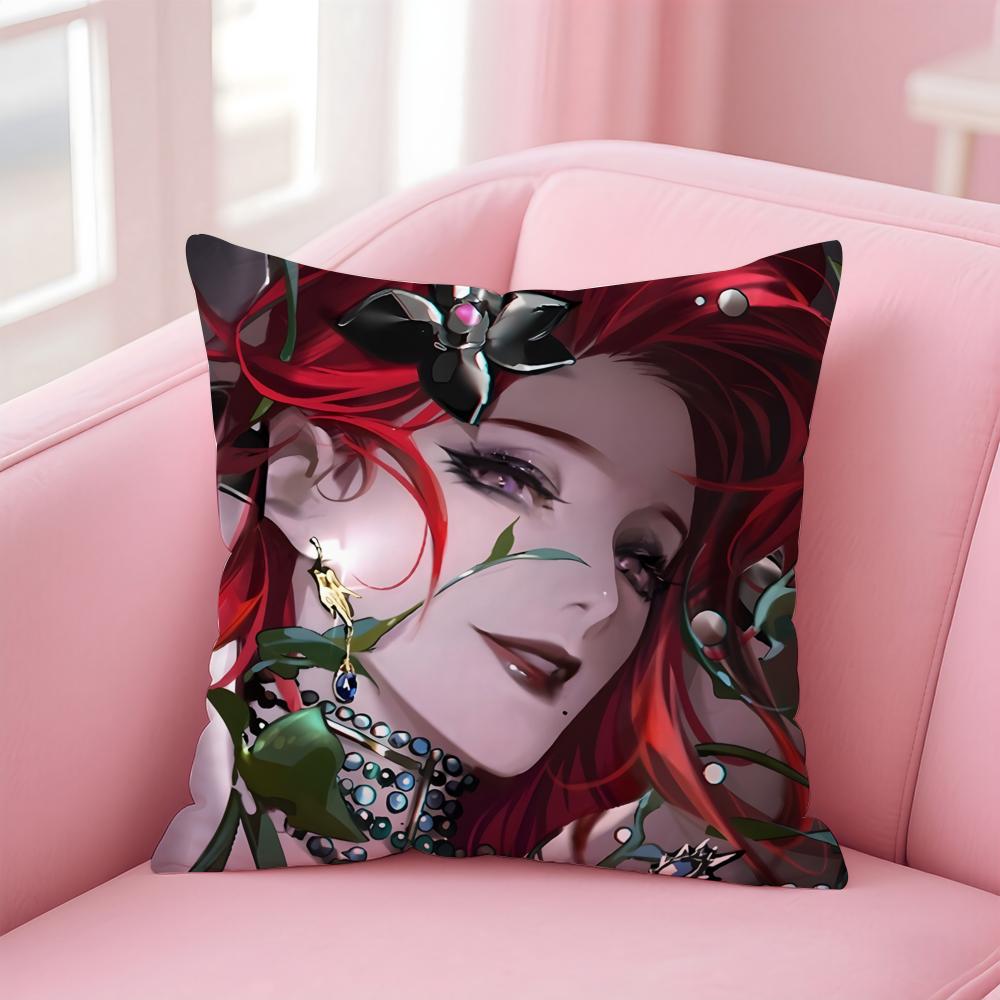 Game anime P-Path to N-Nowhere Cushion Cover Comfortable Reversible Pillow Cover Ideal for Car Sofa Bedroom & Beyond