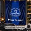 TapestryEverton FC Custom Name Text Personalized Wall Hanging Tapestry Home Wall Decor