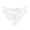 Sexy Lace Pure Lust Seduction Women's Briefs Mood Hollow Bow Mid-waist Comfortable Cotton Crotch Girl Panties