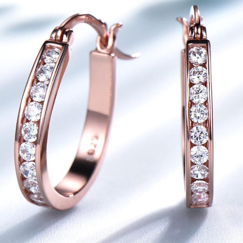 Gica Gema New Jewelry S925 Sterling Silve Personalized Classic Stud Earrings For Women Fine High Grade Jewelry Gift To Valentine's