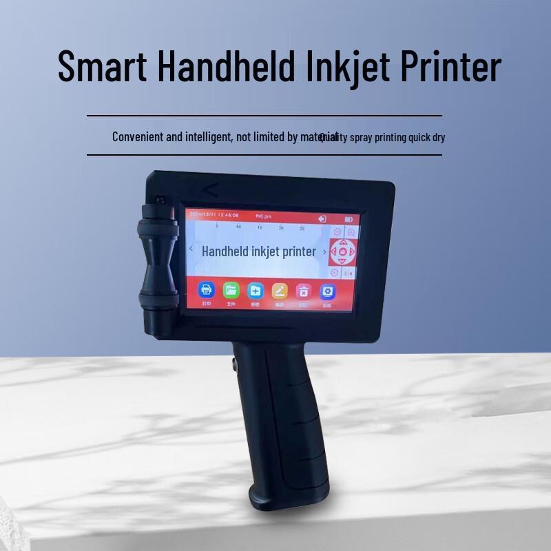 Smart Handheld Inkjet Printer with HD Touchscreen