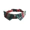 Puppy Wedding Collar Checked for Small Medium Girl Dogs Cat Dog Plaids Collar Necklace Wedding Costumes