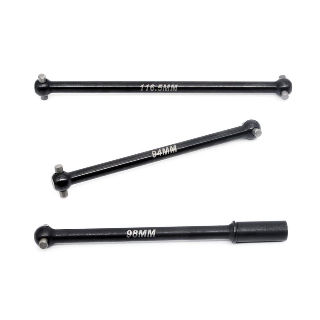 3Pcs RC Truck Centre Drive Shaft Durable Steel Stable Accurate Size RC Car Drive Shaft for ZD Racing MX 07 4WD 1 7 Truck