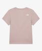 Noseupeiseu Nt7Us30D Women'S Cotton Basic Short Sleeve T-Shirt Grayish Pink