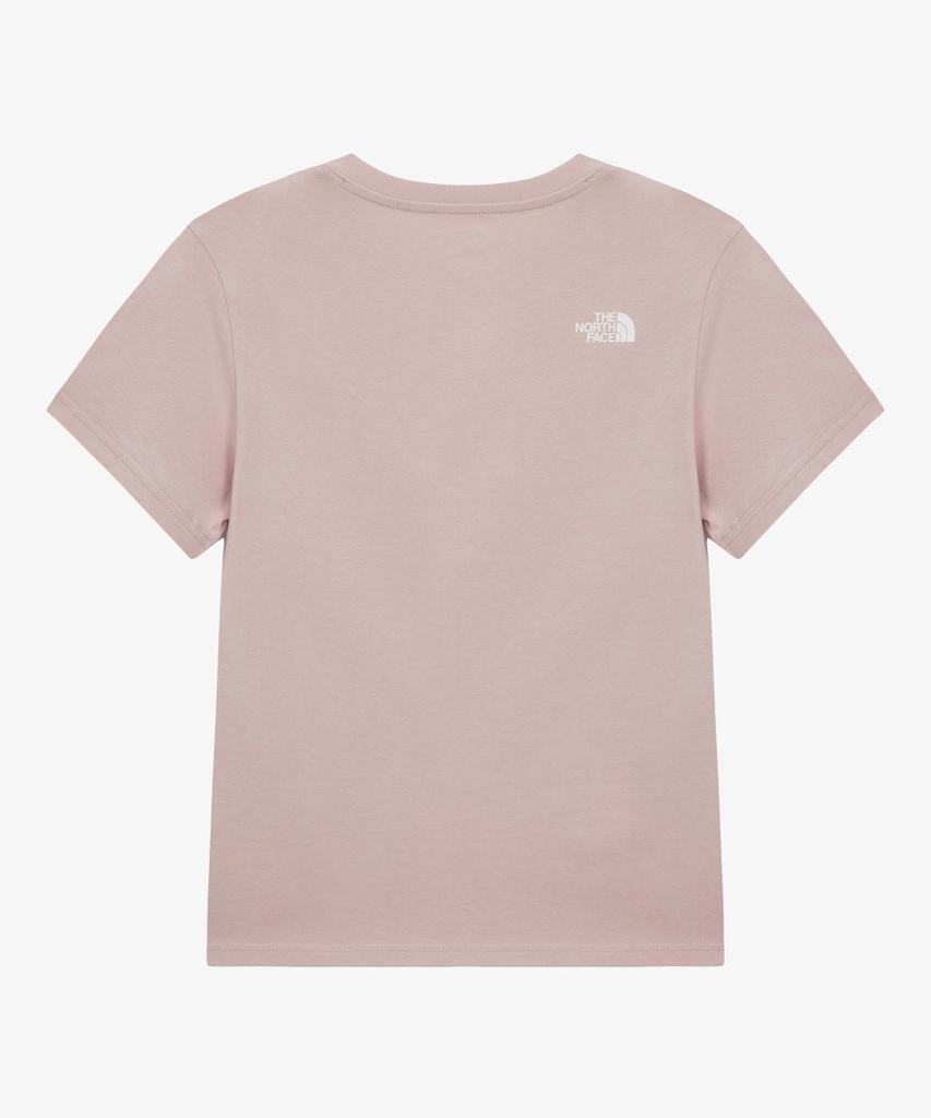 Noseupeiseu Nt7Us30D Women'S Cotton Basic Short Sleeve T-Shirt Grayish Pink