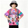 SuperKitties 3D Cartoon Print T-Shirt for Childrens Cute Boys Girls Short Sleeve Outdoor Kids Top Fashion O-neck Summer Clothing