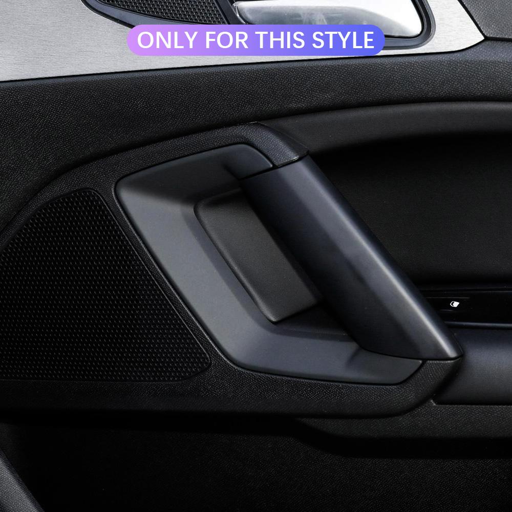 For Peugeot 308s 2014 - 2018 Car Inner Door Handle Cover Door Bowl Frame Trim Sticker Interior Decoration Accessories