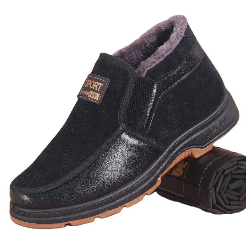 Men's Casual Slip on Shoes with Outdoor Walking Shoes Autumn and Winter