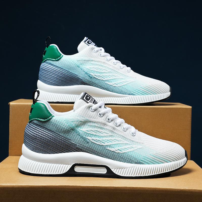 6CM Elevator Shoes Lift Men Sneakers Relax Breathable Soft Mesh Men Casual Shoes Summer Invisible Height Increase Shoes Taller