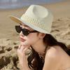 Taizhou Wenling Summer New Hat Women's Sunscreen Straw Hat Summer Outdoor Travel Sun Hat Casual Sun Hat