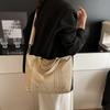 Solid Color Handbag Women's Large Capacity Lightweight Tote Bag Commuter Shoulder Crossbody Bag