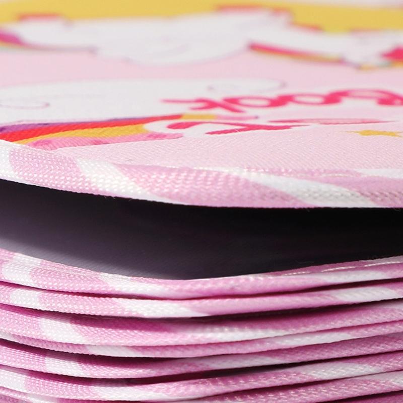 Lovely Baby Picture Book Cloth Photo Album for Toddler Creative Parent-child Interactive Toy Capturing Unique Moment