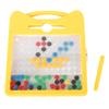 Magnetic Drawing Board Plastic Educational Cat Shape Magnetic Dot Art Toy for Kids Children