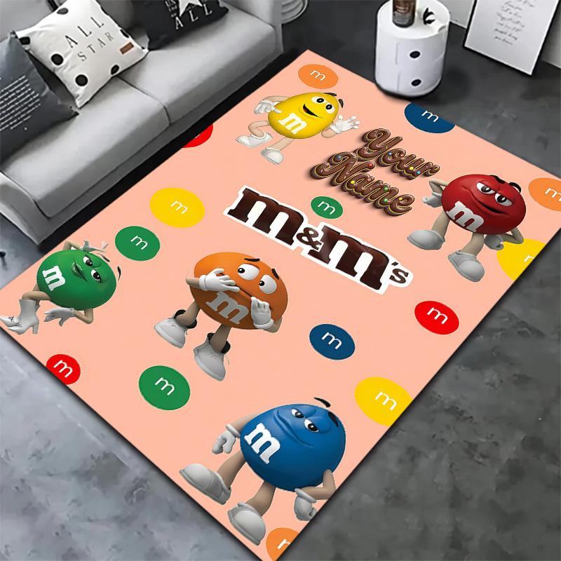 Mm'S Custom Name Carpet Rug For Living Room Bedroom Home Sofa Decoration,Kids Play Non-slip Floor Mat