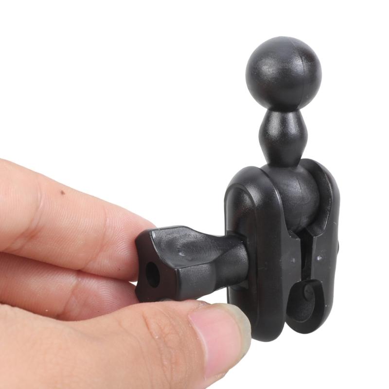 Ball Head Adapter Extension Joint Mount Adapter Connecting Brackets for 17mm Car Phone Tablet Holder