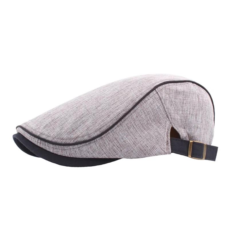 Suitable for all seasons, men's and women's forward hats, outdoor sun protection and sunshade berets, adjustable