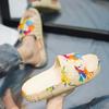 Ciabatte da Bambino Taglia Grande Leggere in Gomma Plastica EVA Antiscivolo Resistenti all'Usura Moda Sandali da Spiaggia Casual