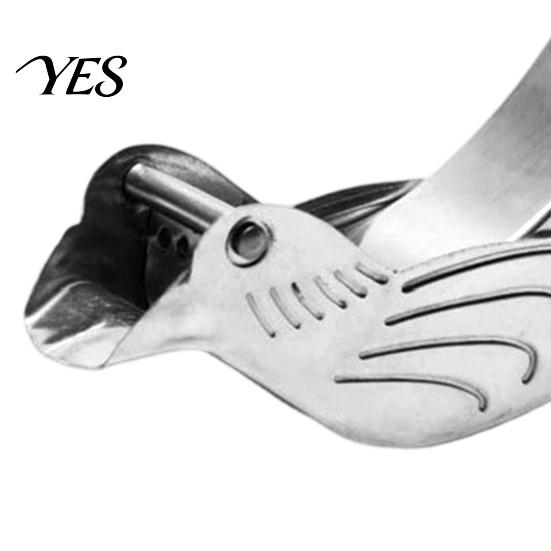 Compact Lime Press for Kitchen Stainless Steel Bird Shape Lemon Juicer, Portable Manual Fruit with Pour Spout Easy to Clean Citrus Tool Orange