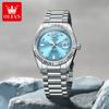 OLEVS 6736 Mens Watch Automatic Mechanical Watch Date Watch Waterproof Luminous Watches For Man Luxury Original Brand Reloj
