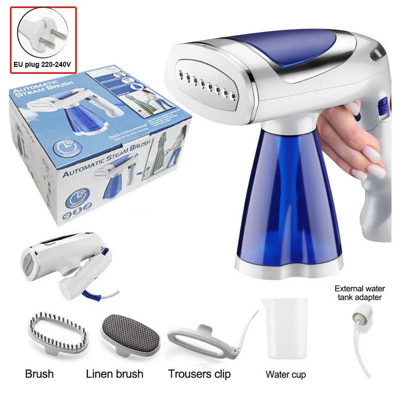 1600W Handheld Steamer for Clothes Portable Foldable Travel Steam Iron Garment Steamer Multiple Use 220V 3 Speed Adjustable US