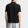 FILA Blue Solid Loose Knit Short Sleeve Polo Shirt Men tops F11M622120F-BK