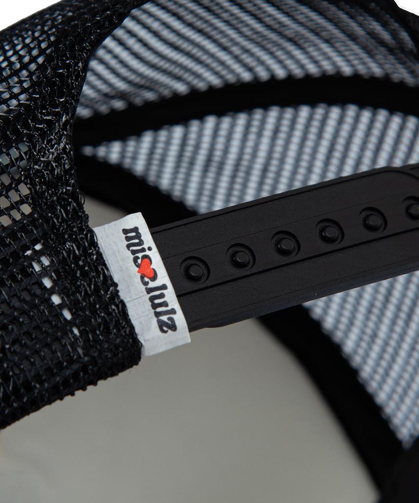 MISSLULZ Tease-Ya Mesh Cap Black