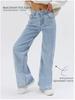 2025 Women's Autumn Wide-Leg Jeans - Russian Fashion