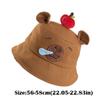 Breathable Capybara Fisherman Hat Cartoon Sun Cap Cute Bucket Hat  Outdoor