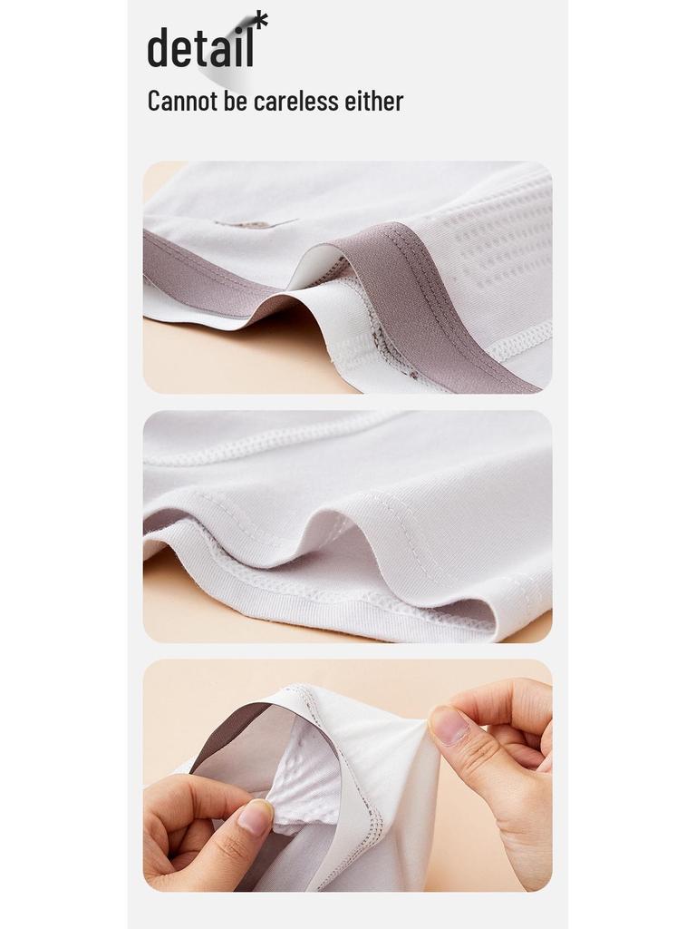 Boys' Pure Cotton Boxer Briefs, Ages 6-12, Comfortable Fit, No Pinching