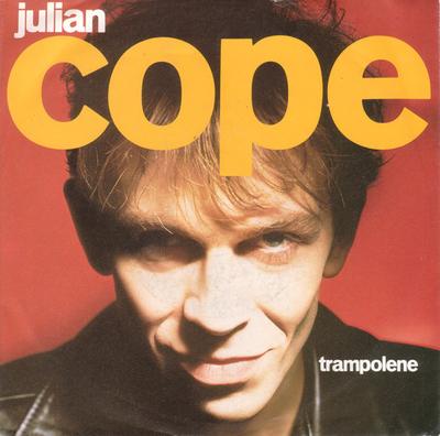 7-Zoll Schallplatte JULIAN COPE - Trampolene / Disaster 108833 ISLAND 1987 Europa Rock Gebraucht