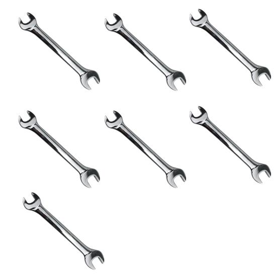 6-15mm Dual Open Head Wrench Not Easy To Rust Hand Tools Double Open End Spanner for Auto Repair