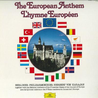 LP Record HERBERT VON KARAJAN, BERLINER PHILH - European Anthem / L'hymne Europeen MI5107PROMO DEUTSCHE GRAMMO Japan Classical Used