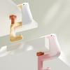 2/3Pcs Handbag Hook Strong Load-bearing Adjustable Design Easy to Install Duck Shape Portable Hook Table Hanger Bracket