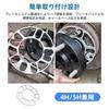 KKLM Wheel Spacer PCD98-114.3 Wheel Spacer, 0.2 Inch (5 Mm) Thick, PCD98-114.3, Compatible with