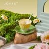 JOYYE Keramiktassen-Set mit Löffel & Untersetzer