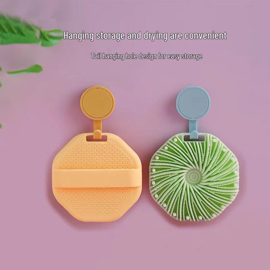 Soft Silicone Baby Bath & Shampoo Brush - Exfoliating and Gentle Cleaning Tool