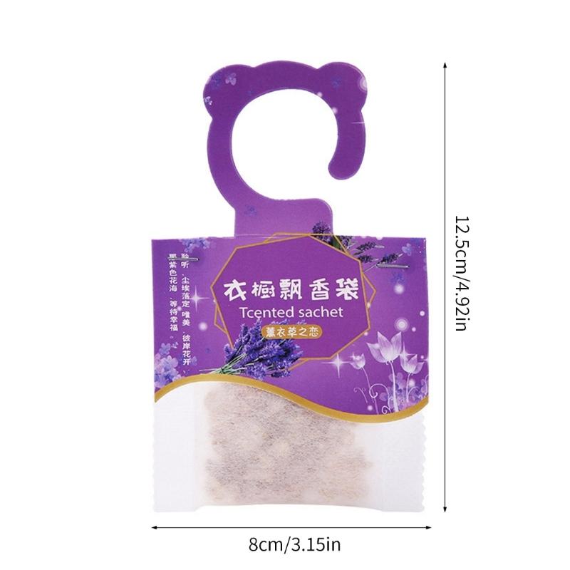 20 Pack Air Freshener Pouches For Closet Drawer Car Bathroom MultiSpace Freshness Maintenance