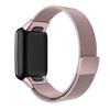 Compatible with Xiaomi Smart Band 7 Pro: Magnetic Three-Bead Buckle Milanese Stainless Steel Strap.