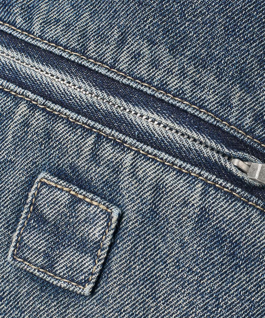 Dimitri Black 2Way Detroit Padded Jacket_Denim Dust Indigo