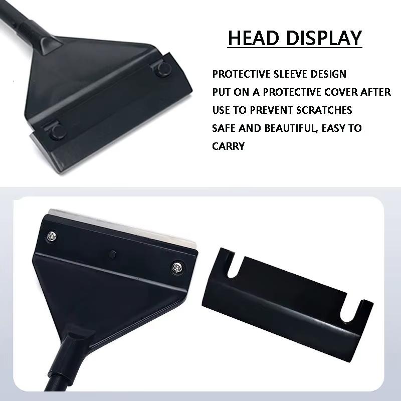Aquarium Cleaning Tool Fish Tank Flat Sand Algae Removal Dual-Use Glass Algae Removal Scraper Household Cleaning Supplies Tool