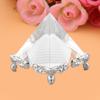 Creative Crystal Pyramid Quartz Stone Carving Figurine Home Decoration