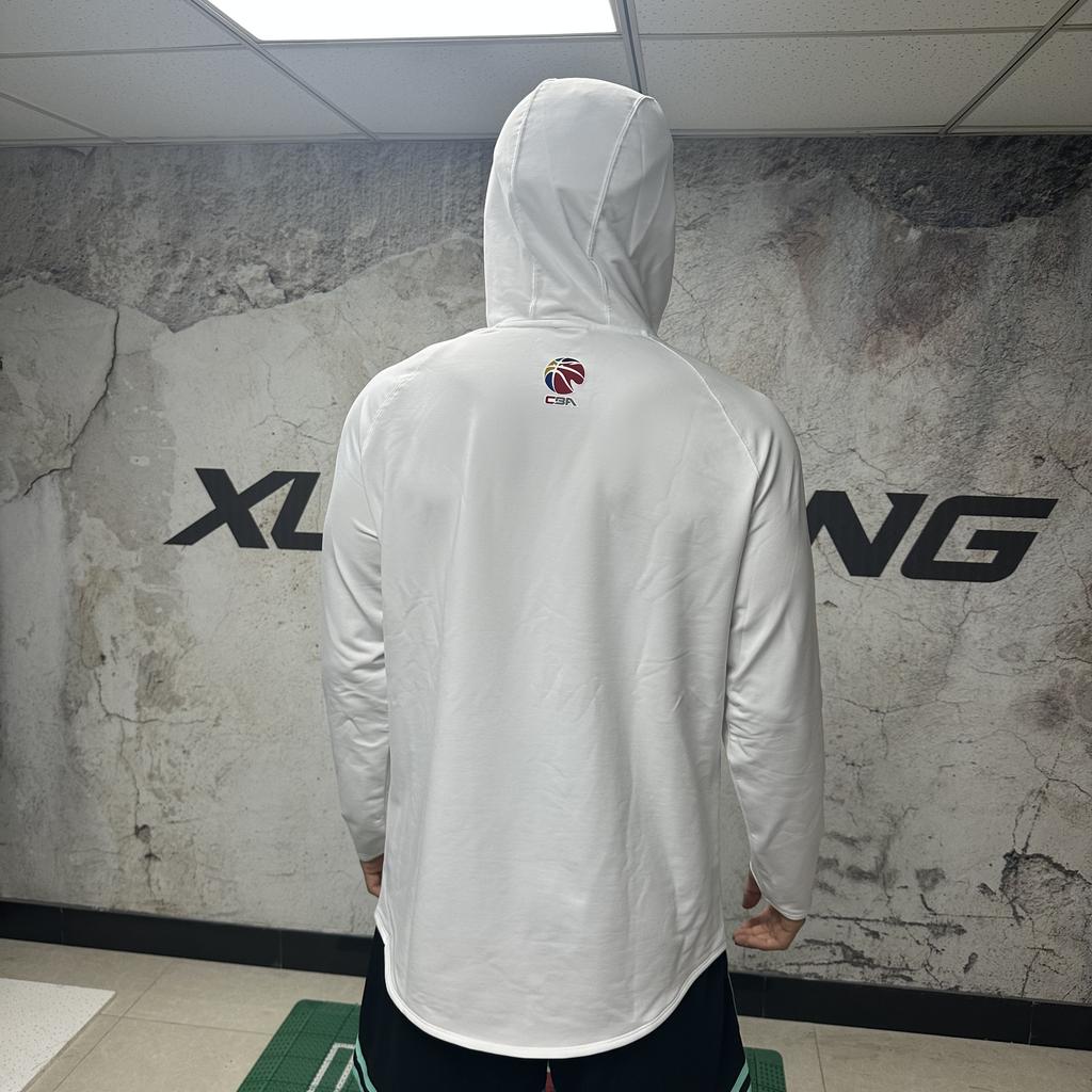 Li Ning CBA Collection Sweatshirt Men's White ATLT191-2