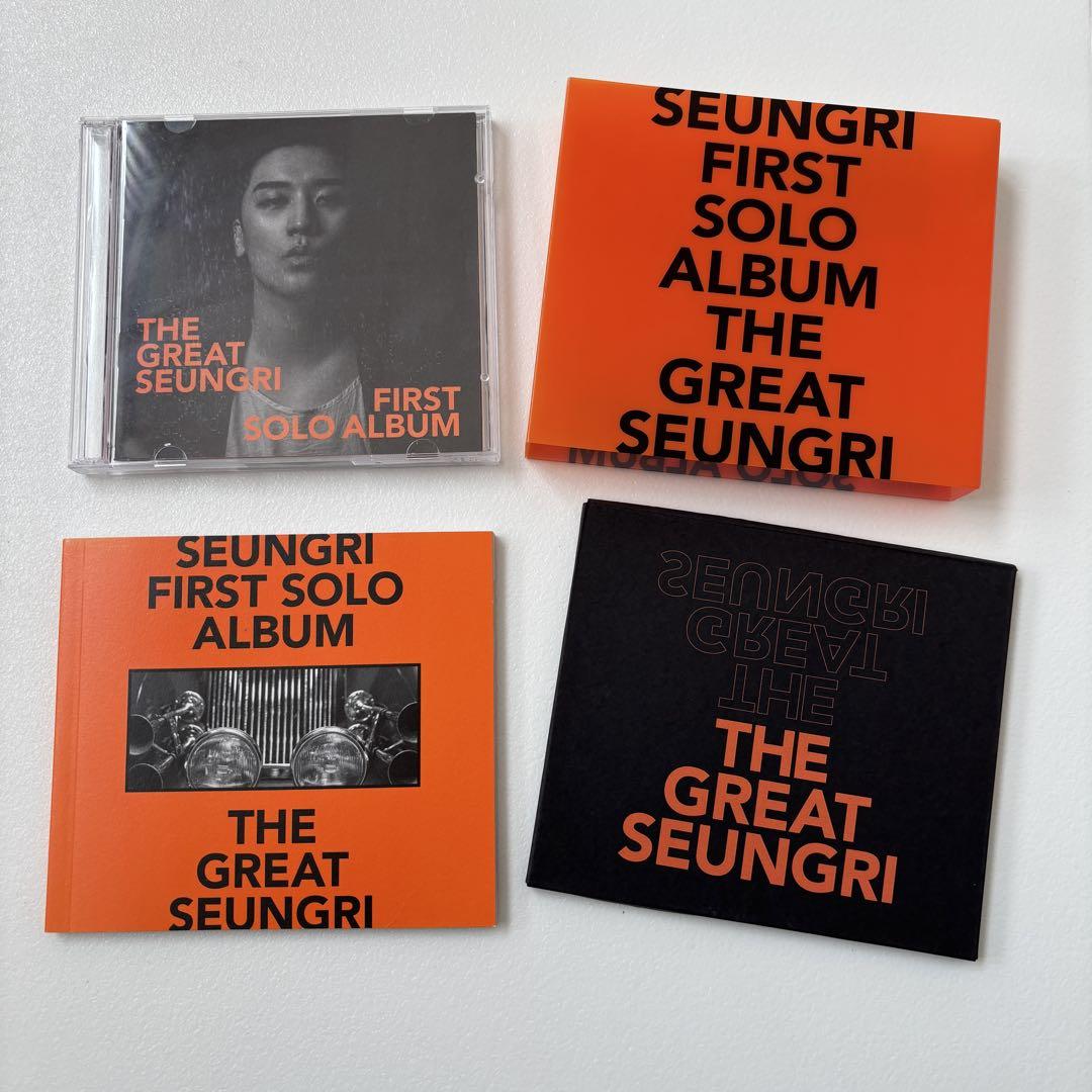 

[USED] THE GREAT SEUNGRI Korean version CD