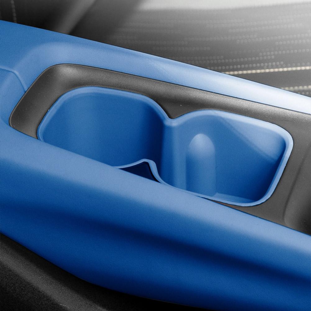For BYD SEAGULL 2024 Car TPE Padding Water Cup Holder Storage Box Anti-slip Pad Fixed Beverage Holder Auto Accessories
