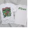 Outkast Atliens Unisex Vintage Rara Maglietta Bianca Double Sided Unisex T-Shirt - T-shirt Grafica Estiva in Cotone da Uomo