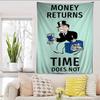 Monopoly Millionaire Dollar Money Cartoon Tapestry Bohemian Wall Tapestries Mandala Home Decor