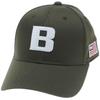 BRIEFING Men's Initial Cap BRG251M99 OLIVE, One Size Fits All, Golf Wear, Hat