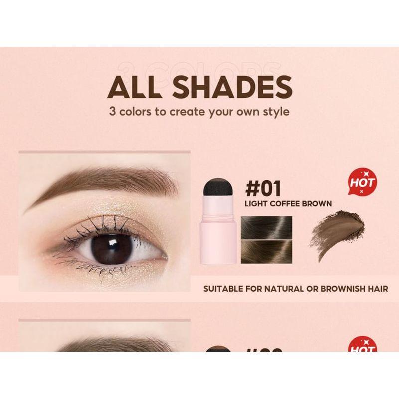 O.TWO.O - Cushion Wenkbrauwpoeder - 3 Kleuren