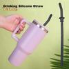Conjunto de substituição de canudo 3Pcs para Hydro Flask Tumbler Escova de limpeza longa Canudo de qualidade alimentar sem BPA para caneca de viagem Hydroflask